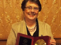 Speech Professor Judith Vogel retires