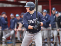 Photos from DMACC's first game of the season. Left fielder, Grant Bohling , from Lincoln, Neb.  The Bears loss 7-3 and went 1-3 in the series. Photo courtesy Michelle Ymker and DMACC baseball.