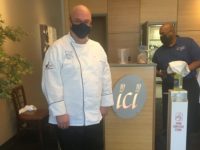 Chef John Andres giving a tour of the Bistro facilities. Photo courtesy Bella McDonald.