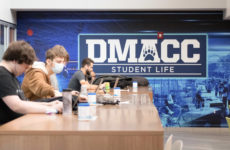 Students work in Building 5 at the DMACC Ankeny Campus. Photo by Alyssa Monroe.