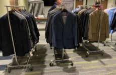 Free professional clothing was offered at an event organized by the Evelyn K. Davis Center at the Ankeny DMACC campus, Building 5, on Friday, April 1. Photo by Halle Reynolds.